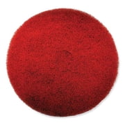 EZ Care Heavy Duty Scrub Pad - 17 in. - Red & Gray - Pack of 5