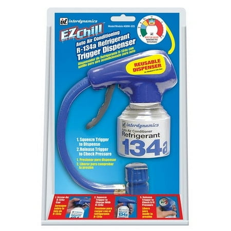 EZ Chill Auto Air Conditioning R-134a Refrigerant Trigger Dispenser