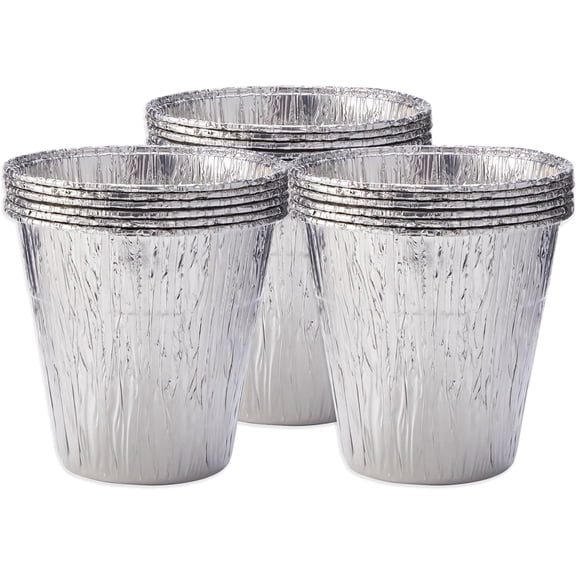 EZ-Clean & Ash Keg Liners for Traeger Woodridge/Woodridge Pro Pellet Grill,Large Keg Bucket Liner BAC608 for Traeger Flatrock Griddle,15-Pack