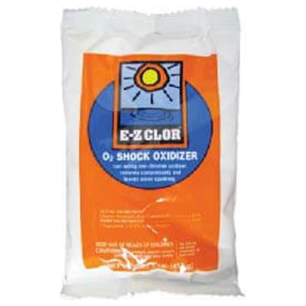 EZ-Clor Chemicals 50-1129 1 lbs O2 Shock Pool Chemical Shocks - 24 Pail ...