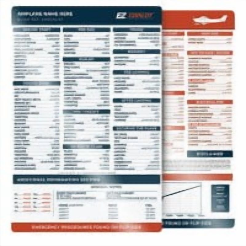 EZ CoPilot Cessna 172 SP G-1000 Checklist - Walmart.com