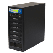 EZ DUPE 1 to 5 Media Mirror Plus Duplicator DVD - Flash SD / CF / MS / MMC / USB & Disc DVD / CD to 1 Media / 5 Disc Copy Copier Multimedia Backup M1005-SSP