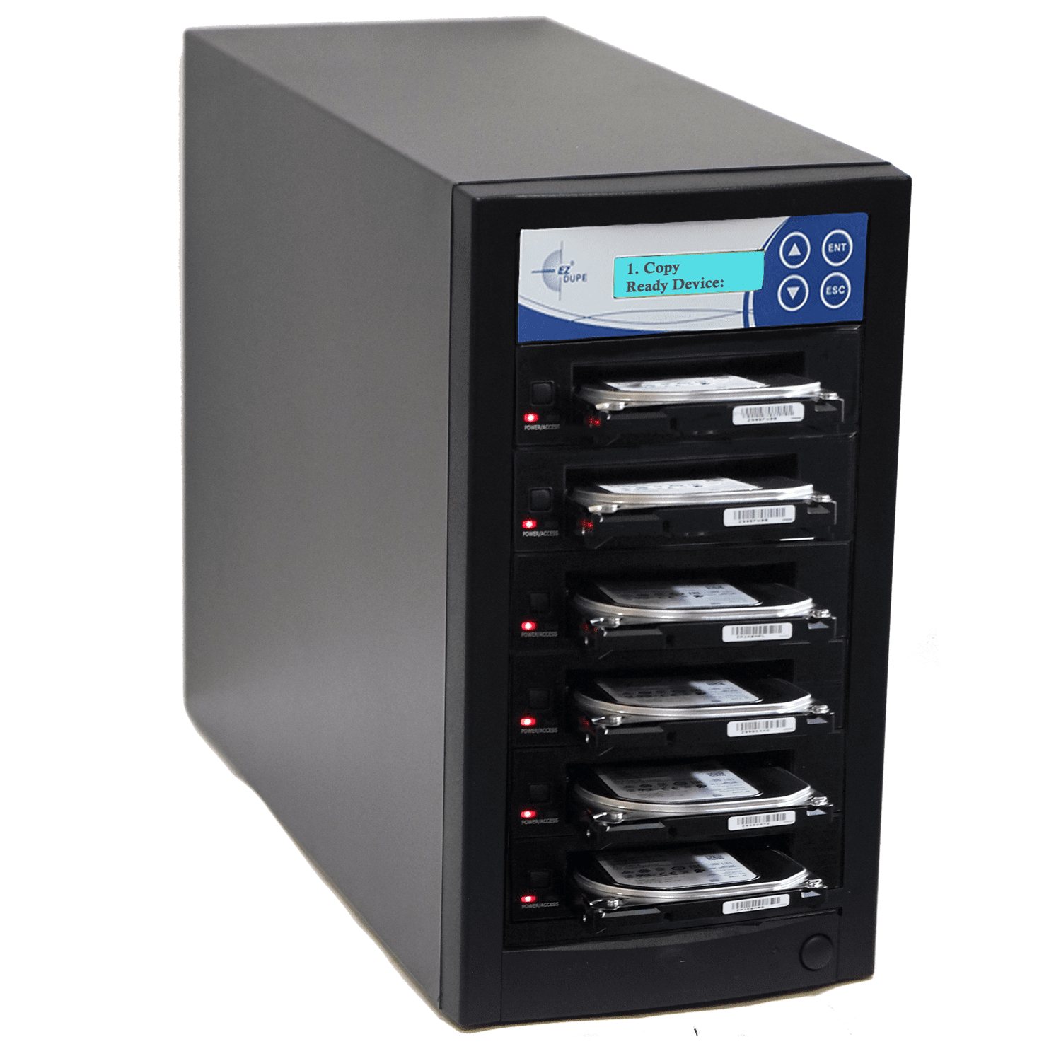 EZ DUPE 1 to 5 SSD HDD Hard Drive Duplicator - 18GB/Min - Standalone ...