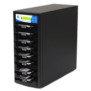 EZ DUPE 1 to 7 SSD HDD Hard Drive Duplicator - 36GB/Min - Standalone Copier and Sanitizer/Eraser for Multiple SATA 3.5 Disk & 2.5 Solid State Drives at copy speed up to 600MB/Sec H07PROHSATB
