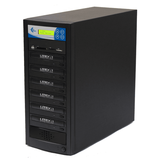 EZ DUPE 1 to 5 Media Mirror Duplicator - Flash (SD/CF/MS/MMC/USB) & Disc (DVD/CD) to DVD CD Disc Copy Copier Multimedia Backup (M905-SSP)