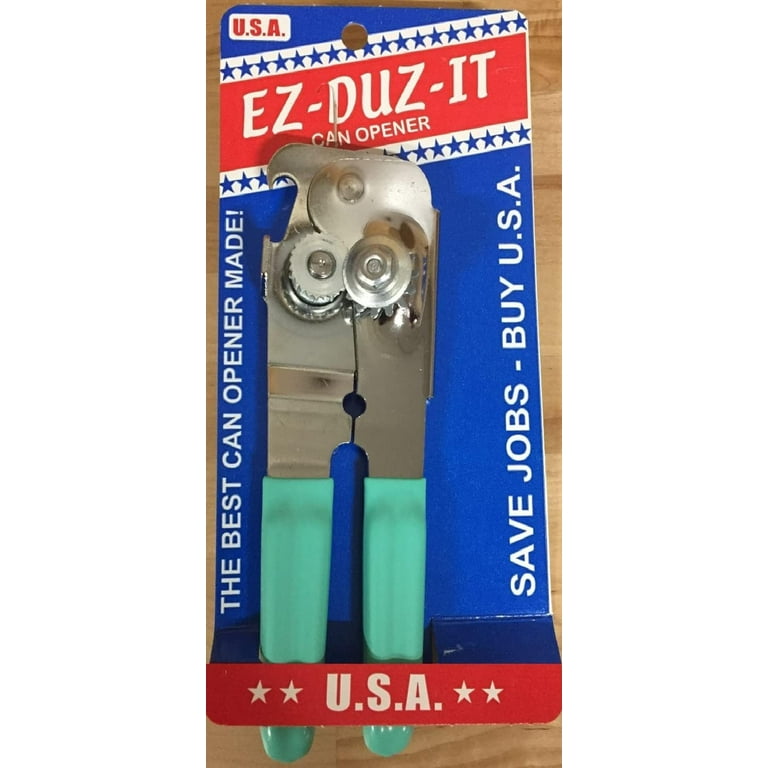https://i5.walmartimages.com/seo/EZ-DUZ-IT-Made-in-the-USA-Manual-CAN-OPENER-w-Teal-Grips-AMERICAN-Made_1a3c9414-cebc-432d-ade8-544ff46006ec.8b72f3507d2484d9f82a1f78860c34f2.jpeg?odnHeight=768&odnWidth=768&odnBg=FFFFFF