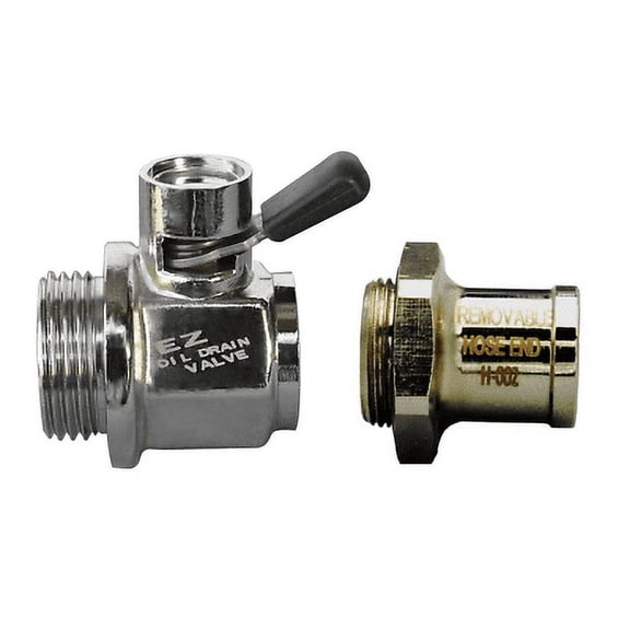 EZ Drain Oil Drain Valve and Barb EZ211 For Cummins ISX Engines 27mm-2.0 Thread