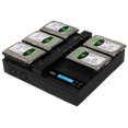 thumbnail image 1 of EZ Dupe 1 to 4 HD Cyclone 600 Flatbed Hard Drive Duplicator - 36GB/Min - Hard Drive Disk Copier and DoD Sanitizer/Eraser for SATA 3.5" HDD Disk & 2.5" SSD Solid State Drives 600MB/Sec (DM-HS3-HDD04), 1 of 3