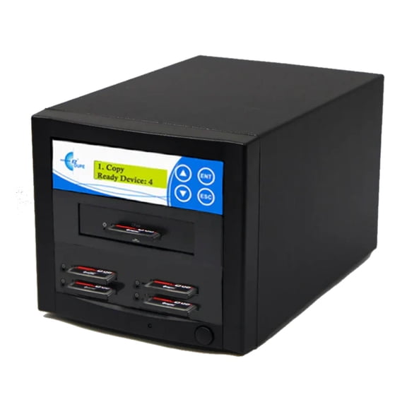 EZ Dupe 1 to 4 CFAST Duplicator - CompastFAST Storage Card Cloner & Eraser