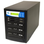EZ Dupe Media Mirror Plus Duplicator - Flash Media & 1 to 2 Discs Copier