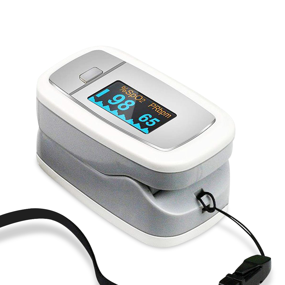 [EZ] Easy@Home Fingertip Pulse Oximeter with OLED Display in 4 directions and 6 modes, WEHP50D1 - image 1 of 10