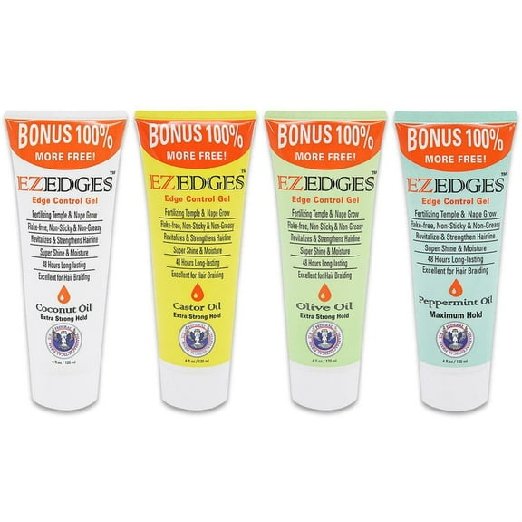 EZ Edges Edge Control Gel 4 oz Assorted