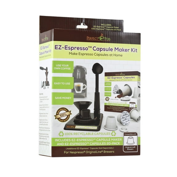 EZ-Espresso Capsule Maker for Nespresso OriginalLine (20 Capsules)