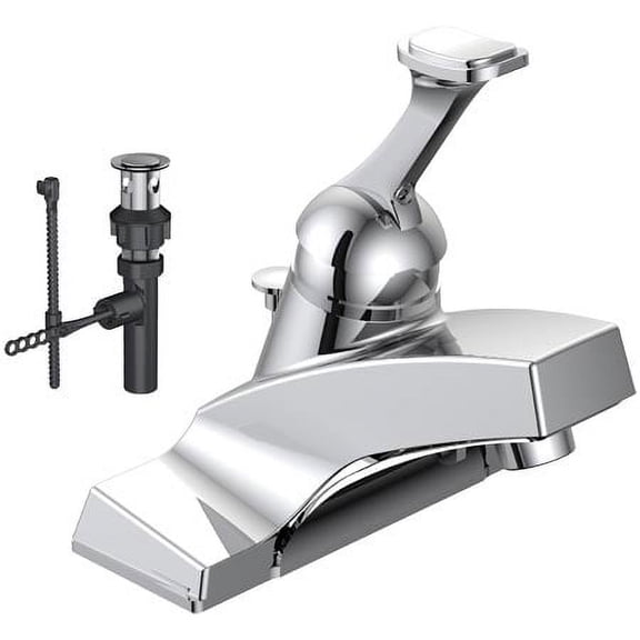 EZ-FLO 10086lf Single-Handle Lavatory Faucet Washerless, Chrome