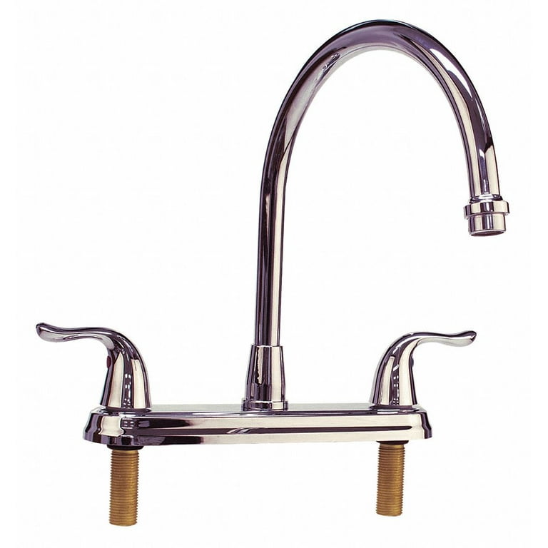 EZ-FLO 10189 Kitchen Faucet, Two-Handle, Chrome EZ-FLO 10189 Kitchen Faucet, Two-Handle, Chrome