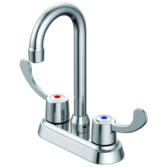 EZ-FLO 10227 Two-Handle Bar Faucet, Chrome
