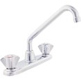 EZFLO 10471N HighRise Kitchen Faucet Without Sprayer, Chrome