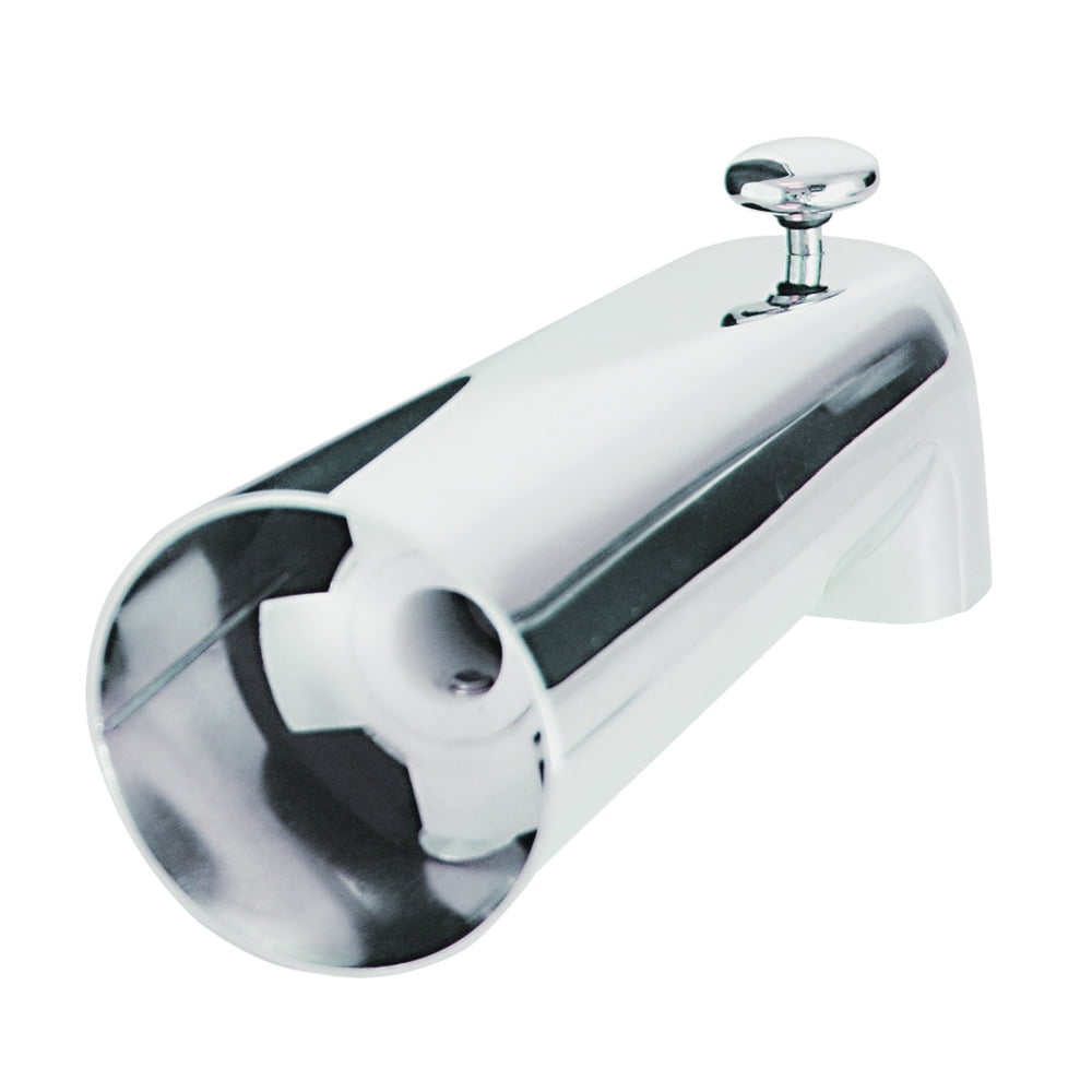 Chrome Wall Mounted Universal Fit Diverter Spout