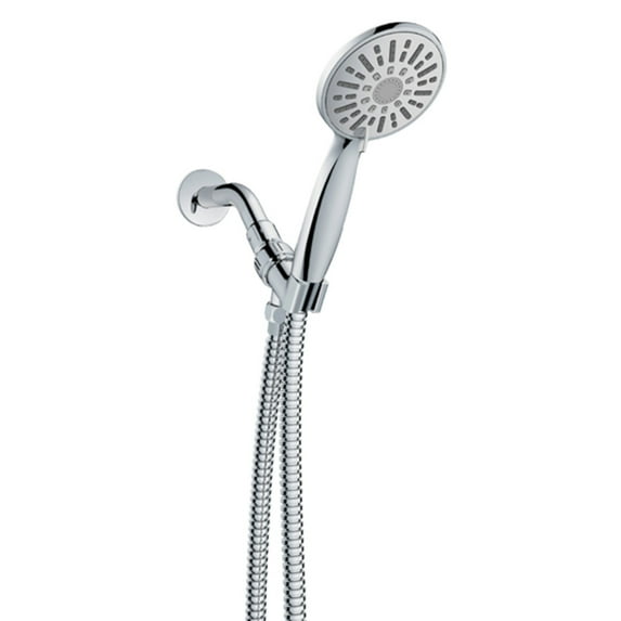 EZ-FLO 15143 Handheld Shower Set, 5-Function Spray Pattern, Chrome