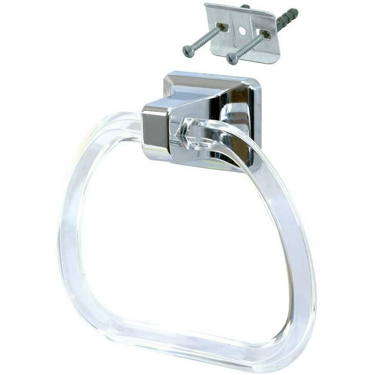 Lucite towel ring hot sale