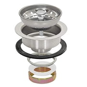 EZ-FLO 30001 Die-Cast Slip Joint Nut, Stainless Steel replacement kitchen sink strainer, 4.5 x 4.5 x 2.3