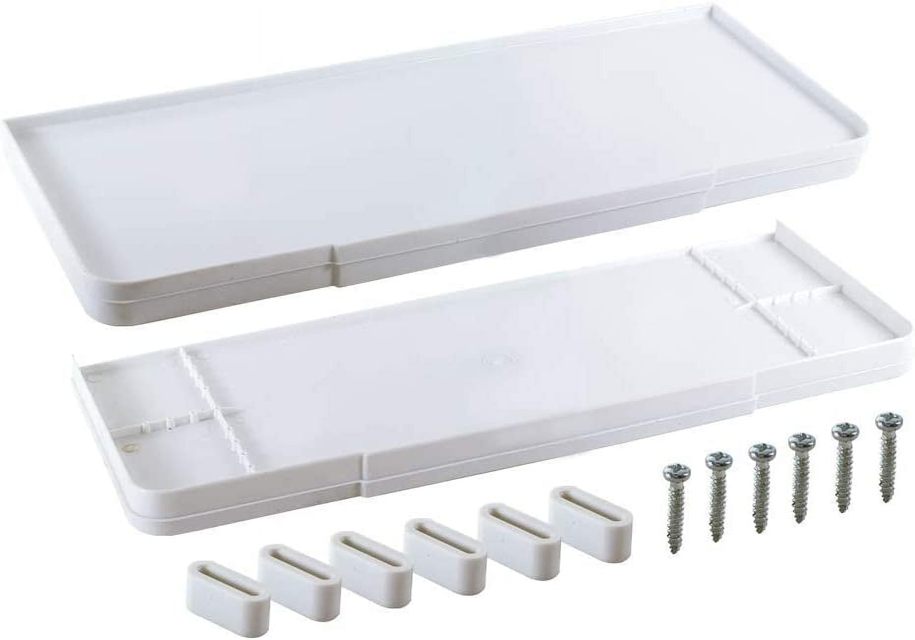 EZFLO 40271 Universal Toilet Tank Replacement Cover, White