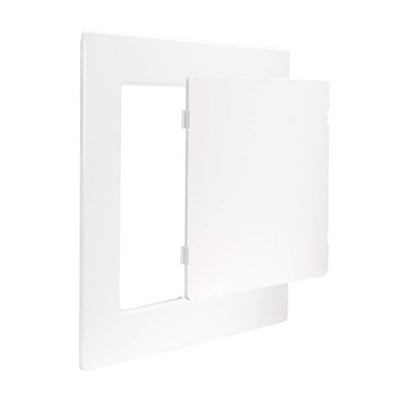 EZ-FLO 8 Inch x 8 Inch Access Panel with Frame, 34020 White CA1