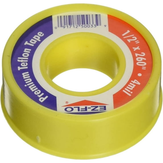 EZ-FLO Eastman Genuine OEM 50033 Plumbing Application Premium Tefln Tape