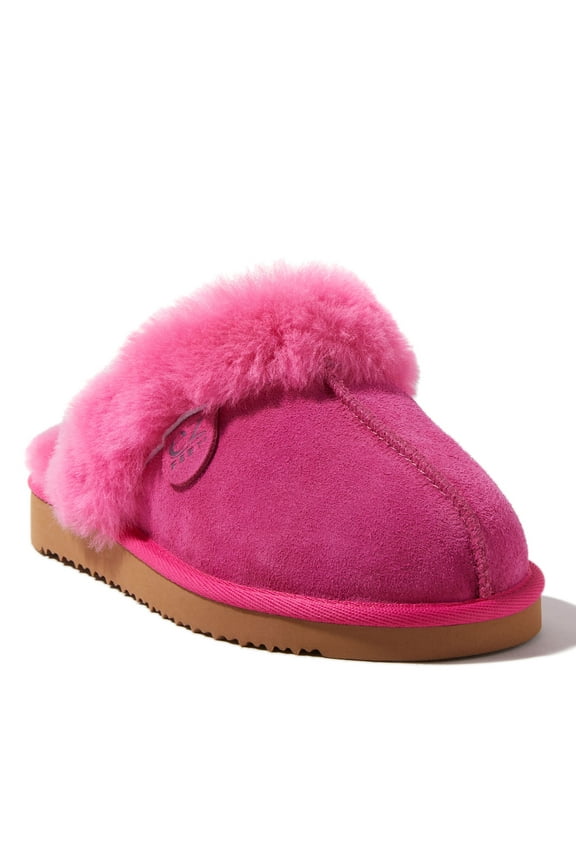 Women’s Genuine Shearling Scuff Slipper