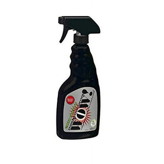 EZ Finishes WOW RTU Stainless Steel Polish Clear Light-Amber, 16 oz. Spray Bottle | 6/Case