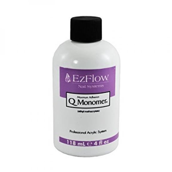 EZ FLOW Q Monomer False Nails, 4 Fluid Ounce