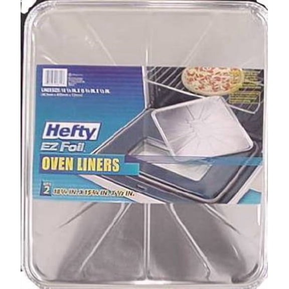 EZ Foil Disposable Oven Liner Trays, 18.25 x 15.75 in., 2 Count