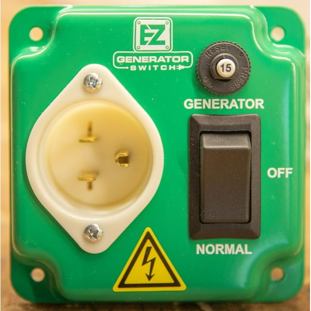 EZ GENERATOR SWITCH UL/CSA Approved, Manual Transfer Switch with