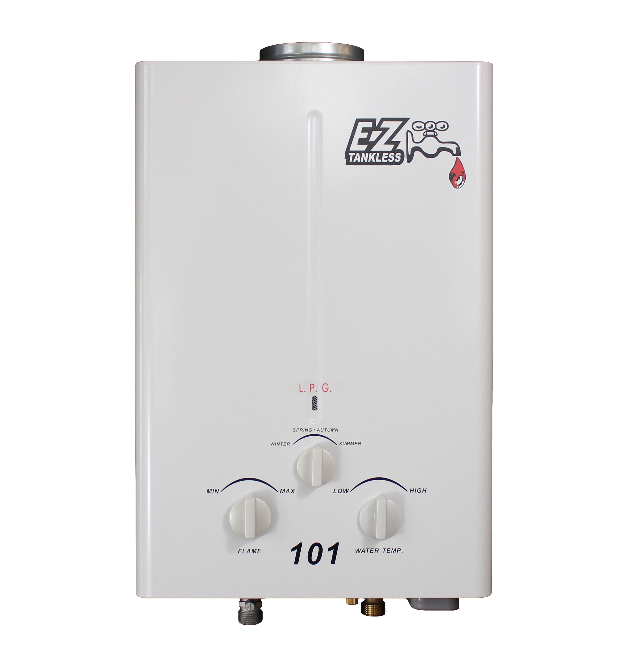 EZ Tankless Water Heaters in Bathroom Plumbing