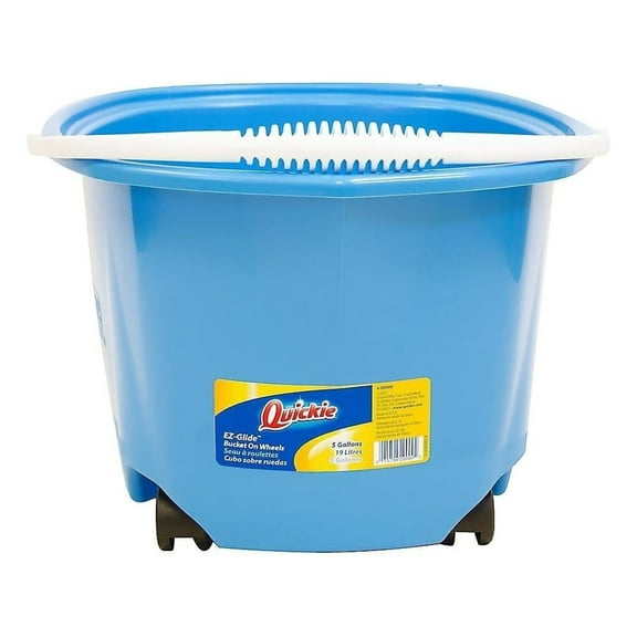 EZ-Glide 20 Quart Blue Bucket on Wheels (20000ZQK)