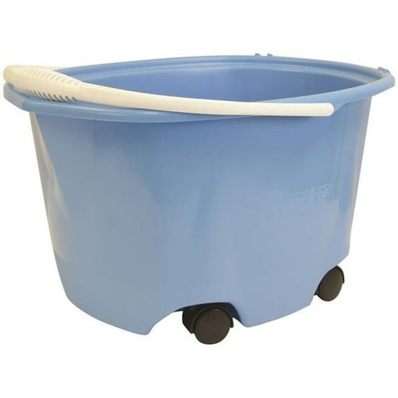 EZ-Glide Bucket On Wheels, 5 gal Capacity, Plastic