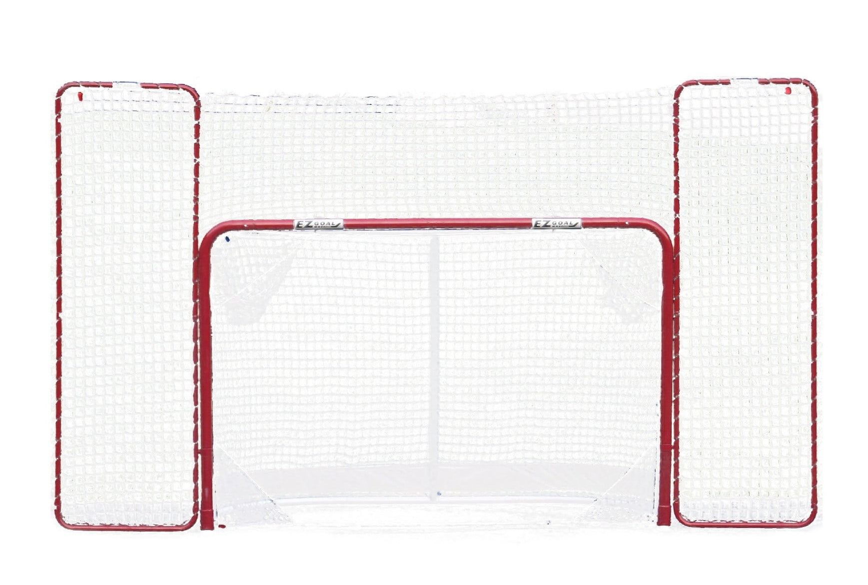 EZ Goal Regulation Size Folding Hockey Goal with Backstop