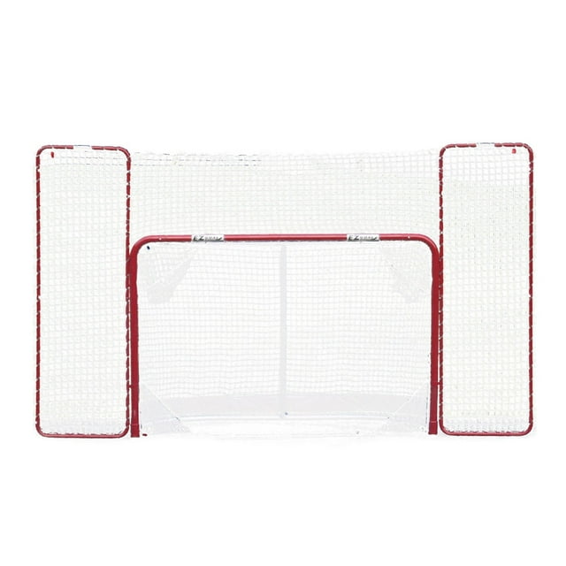 EZ Goal Regulation Size Folding Hockey Goal with Backstop
