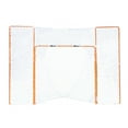 EZ Goals Portable Folding Lacrosse Practice Net Goal with Backstop and