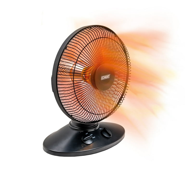 EZ-Heat Dish Heater – 70° Oscillation, Adjustable Tilt, Compact