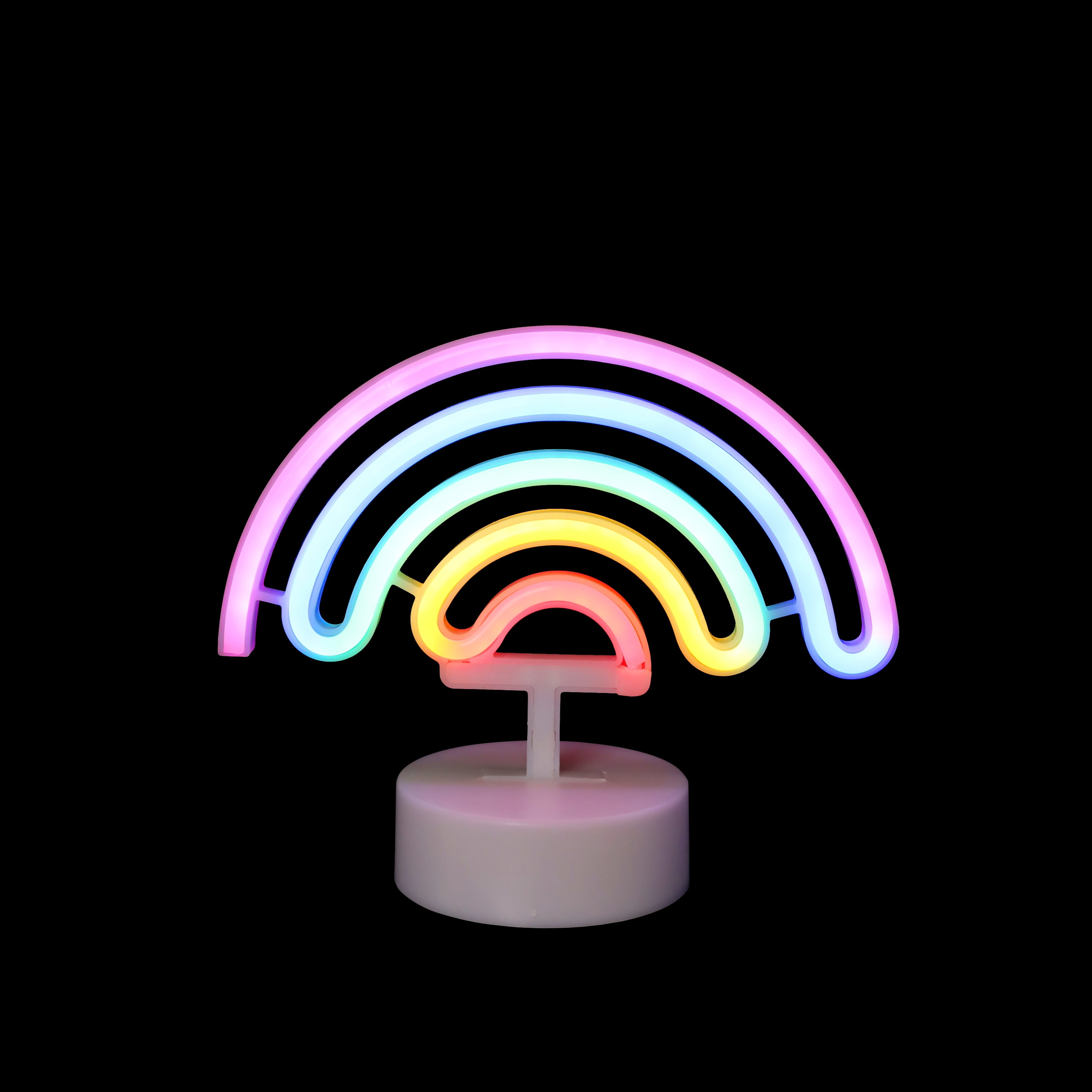 Cute Rainbow LED Light (Battery Powered) - Feel Good Decor