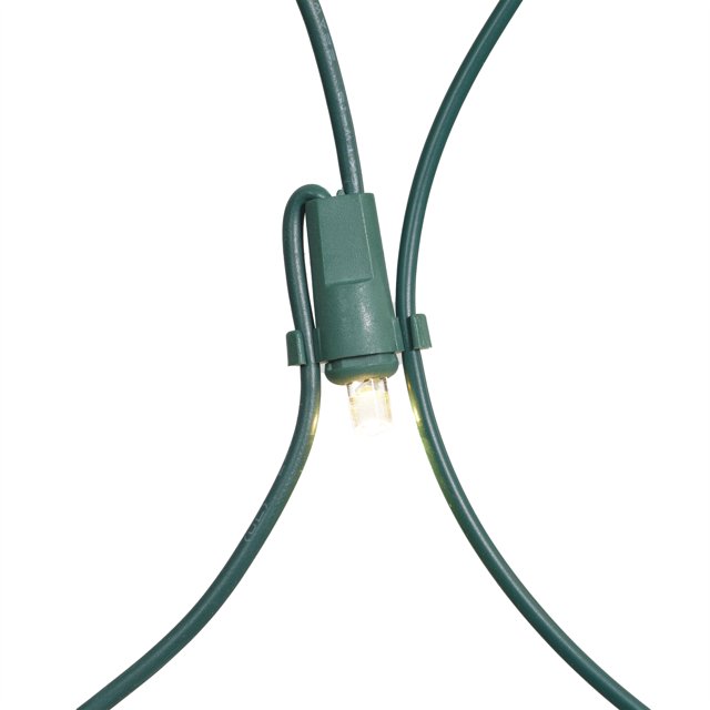 EZ Illuminations Clear 100 Twinkle LED Net Lights Christmas Holiday Lighting, 72"