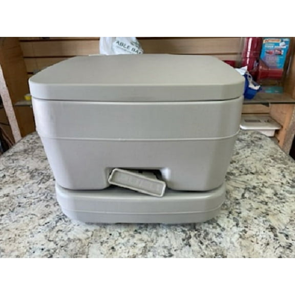 EZ Lite 1010T Portable Camping Toilet for RV's, Campers, and Trailers 2.2gal