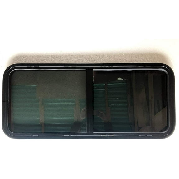 EZ Lite RV Window, Tear Drop, Truck Camper, Travel Trailer Window 42" x 18" for 1-1/2" wall