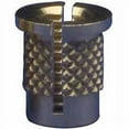 thumbnail image 1 of EZ Lok 260-008-RS, 8-32 Reverse Slot Press Insert, Brass, Lot of 25, 1 of 1