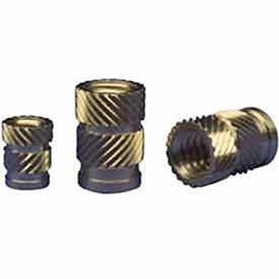 EZ Lok HI-006-WH, 6-32 Straight Ultrasonic Insert, Flush, Lot of 100