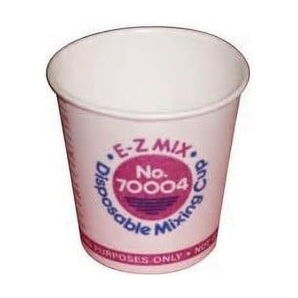 EZ Mix 70004 1/4-Pint Plastic Mixing Cups (400-Pack) 