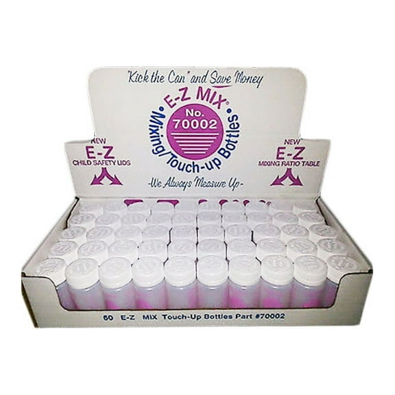 EZ Mix Touch Up Bottles 2 Oz 50/Box
