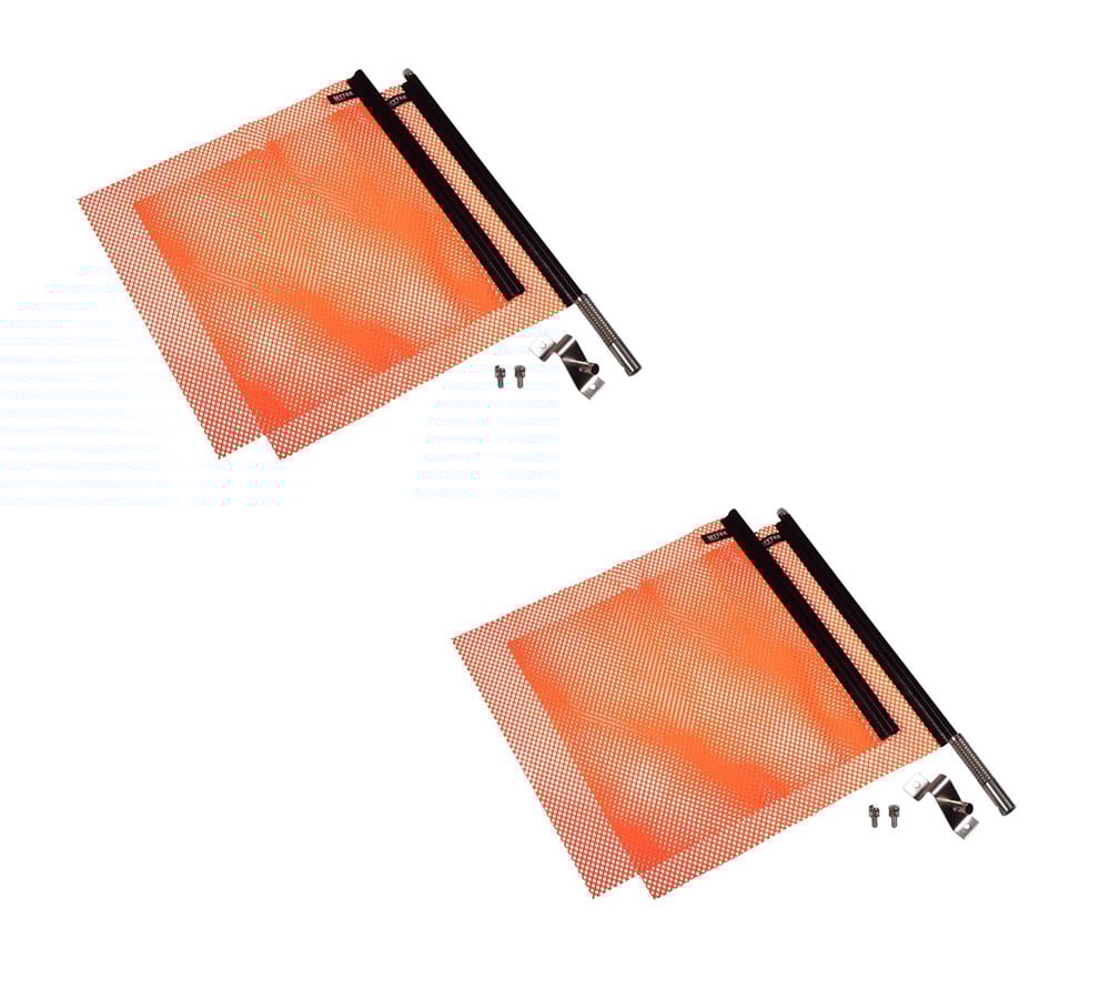 EZ Mount Warning Flag Orange 18