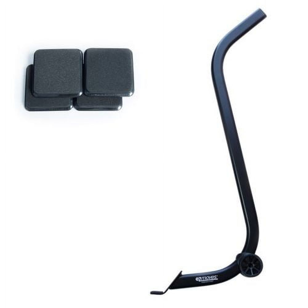 EZ Moves Furniture Lifter 25" and 3"x3" Black Furniture Slides Kit